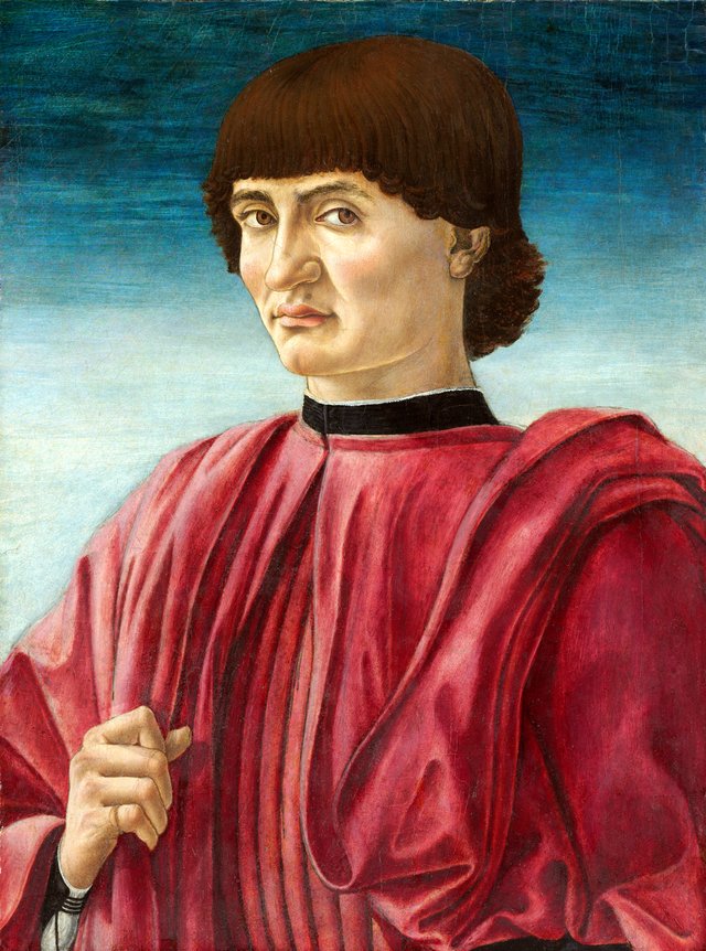 Portrait of a Man by Andrea del Castagno