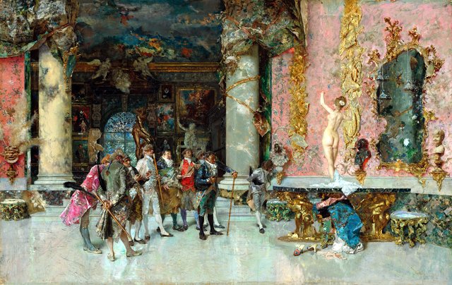 The Choice of a Model by Mariano Fortuny Marsal