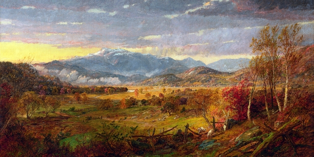 View of Mt. Washington by Jasper Francis Cropsey