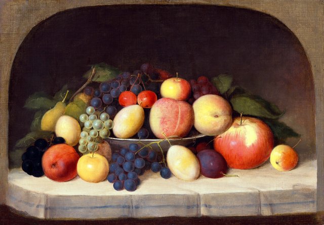 Fruit Still Life by Robert Seldon Duncanson