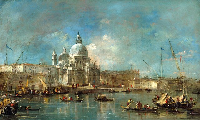 Santa Maria della Salute by Francesco Guardi