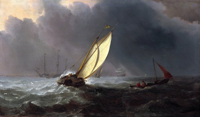 After the Storm by Willem van de Velde the Younger