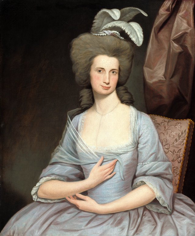 Elizabeth Stevens Carle by Joseph Wright