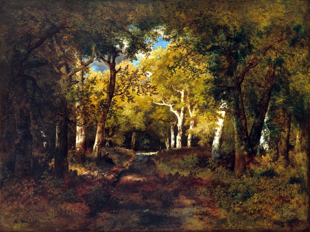 In the Forest by Narcisse Virgilio Díaz