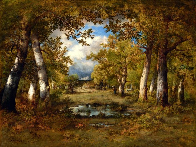 The Frog Pond by Narcisse Virgilio Díaz