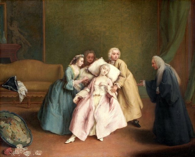 The Faint by Pietro Longhi