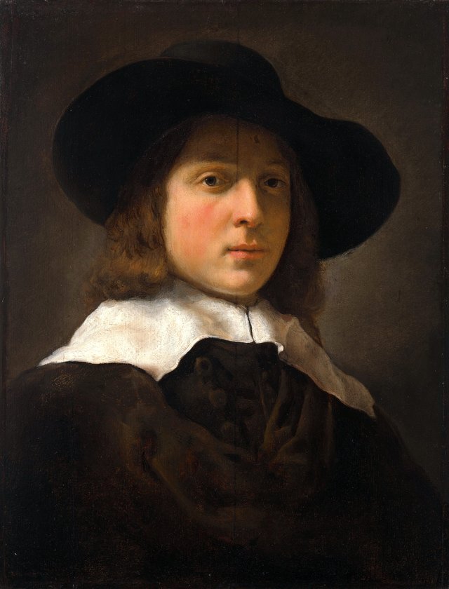 Head of a Young Man by Rembrandt