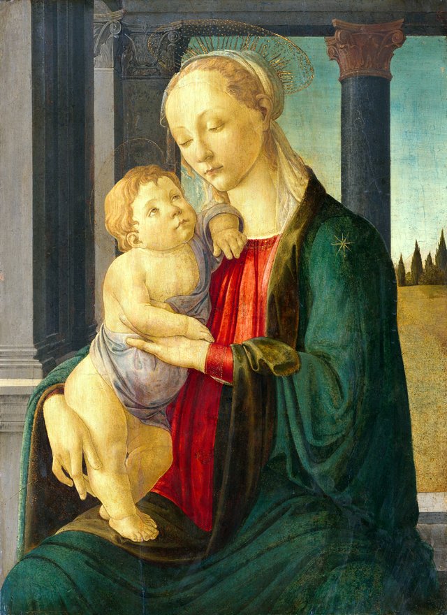 Madonna and Child by Sandro Botticelli