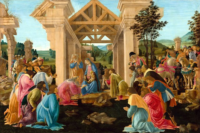 The Adoration of the Magi by Sandro Botticelli