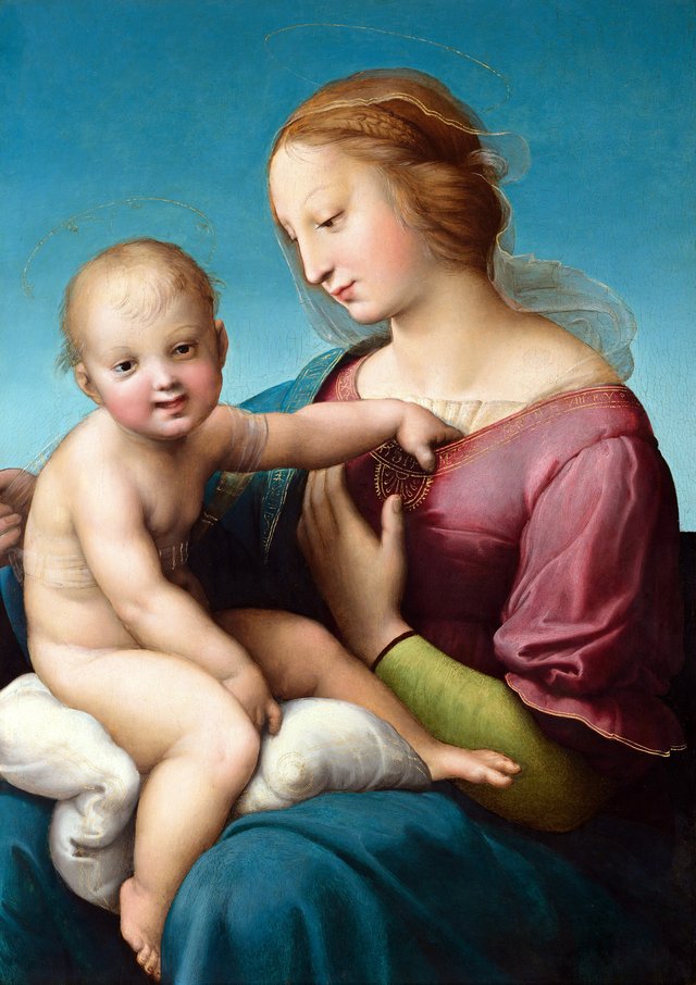 The Niccolini-Cowper Madonna by Raphael