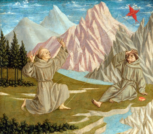 Saint Francis Receiving the Stigmata by Domenico Veneziano