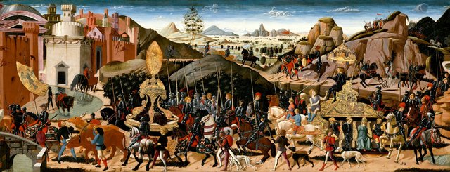 The Triumph of Camillus by Biagio d'Antonio