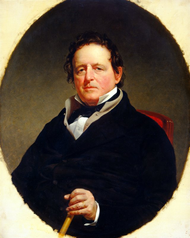 Captain Warren Delano by Charles Loring Elliott
