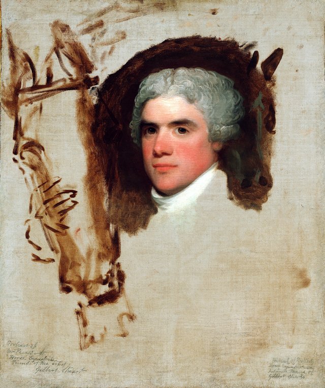 John Bill Ricketts by Gilbert Stuart