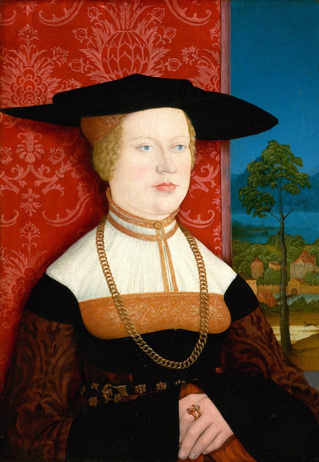 Margarethe Vöhlin [obverse] by Bernhard Strigel