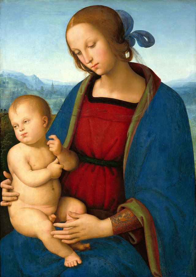 Madonna and Child by Pietro Perugino