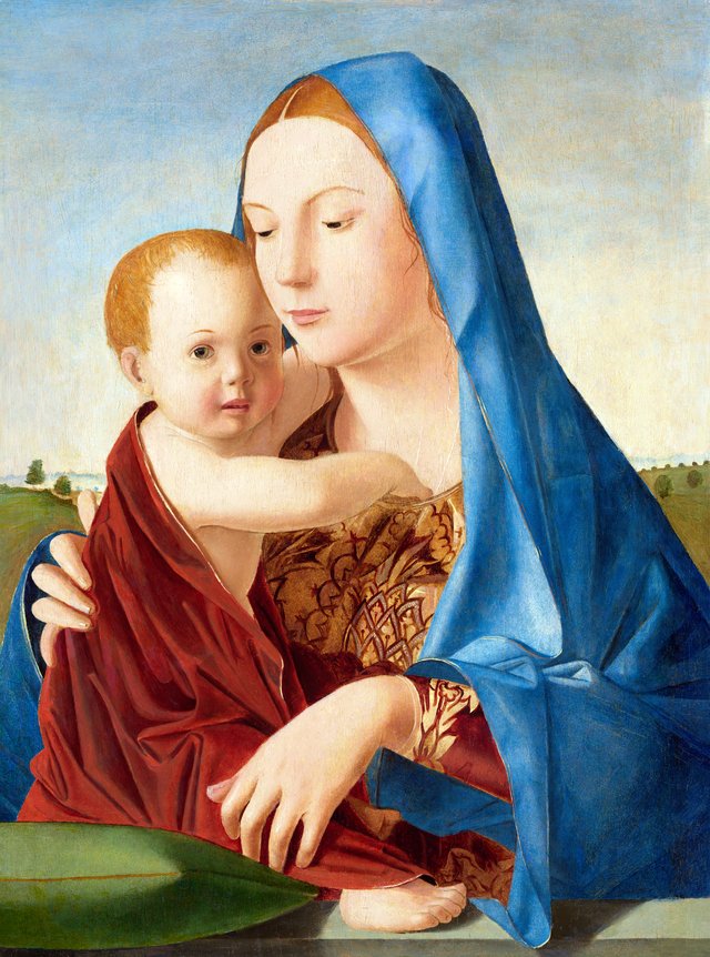 Madonna and Child by Antonello da Messina