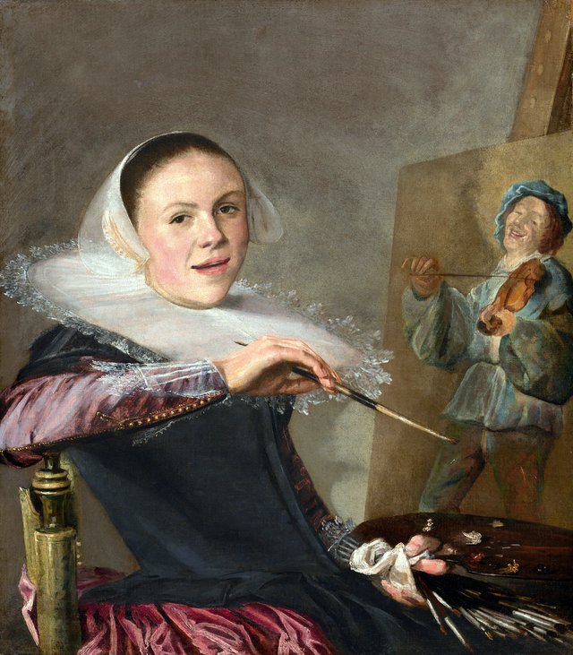 Self-Portrait by Judith Leyster
