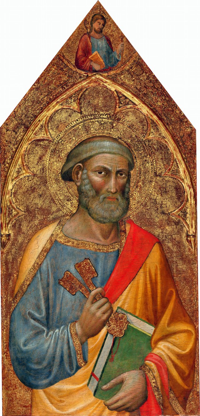 Saint Peter, with Saint James Major [left panel] by Martino di Bartolomeo