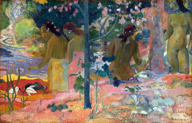 The Bathers by Paul Gauguin