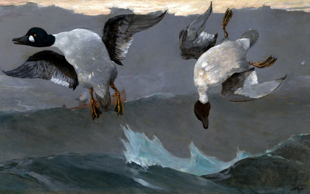 Right and Left by Winslow Homer