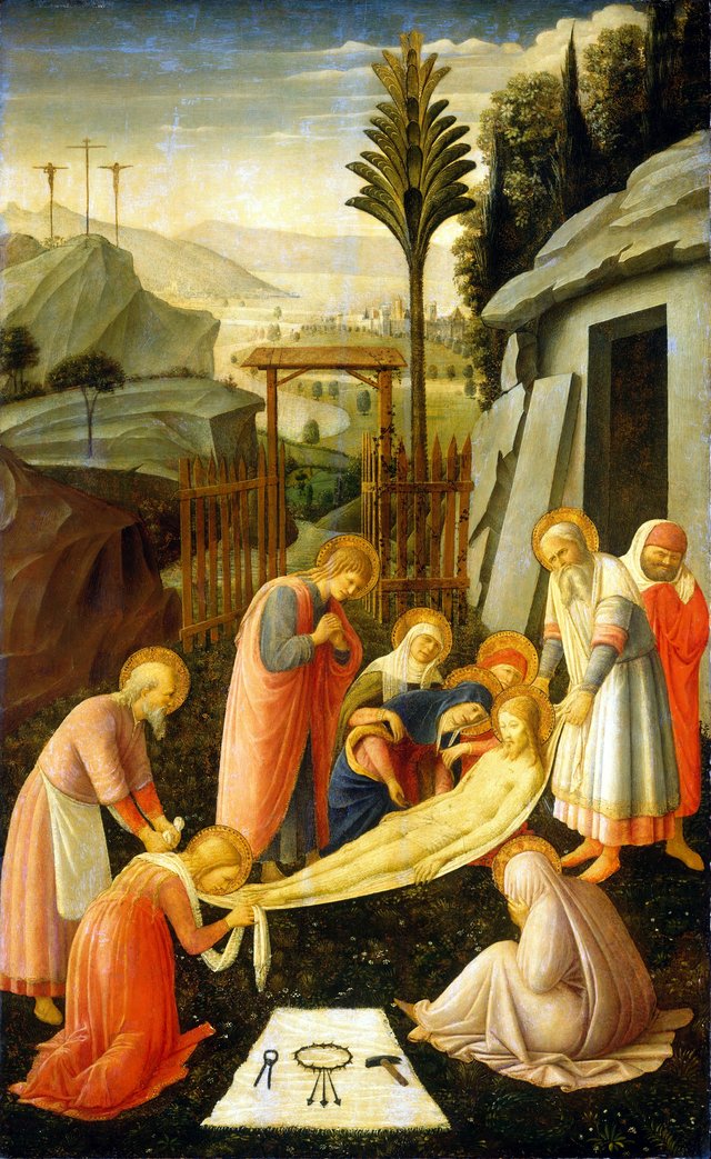 The Entombment of Christ by Fra Angelico