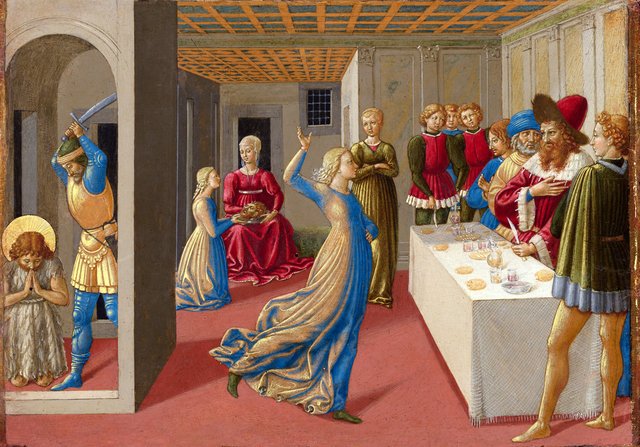 The Feast of Herod and the Beheading of Saint John the Baptist by Benozzo Gozzoli