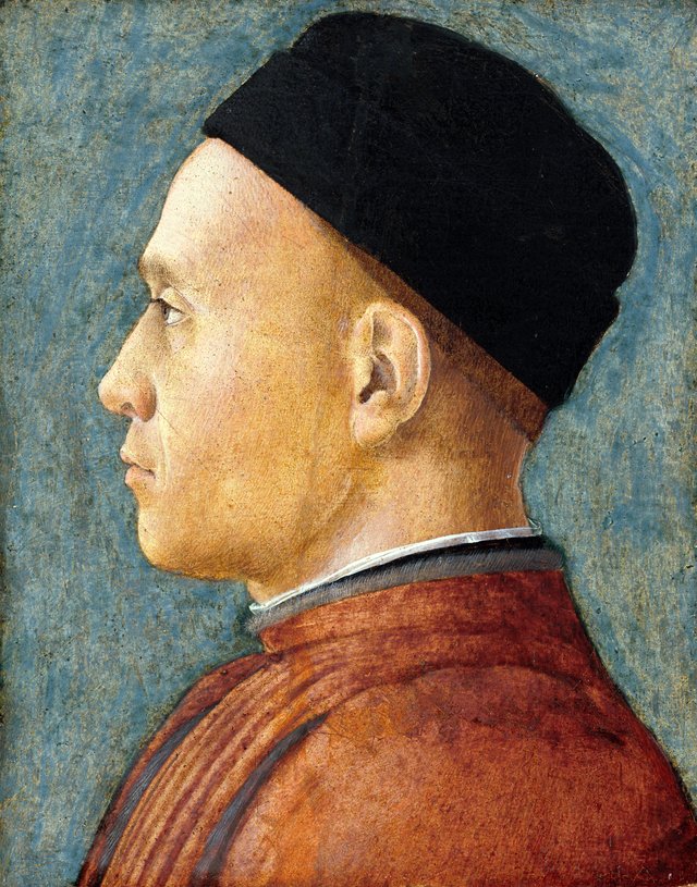 Portrait of a Man by Andrea Mantegna