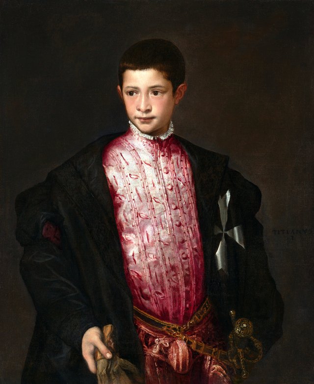 Ranuccio Farnese by Titian