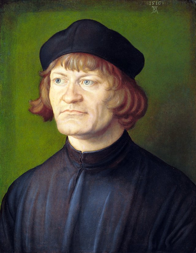 Portrait of a Clergyman (Johann Dorsch?) by Albrecht Dürer