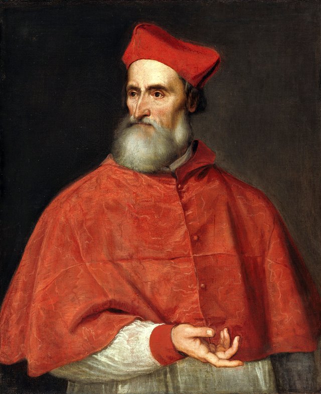 Cardinal Pietro Bembo by Titian