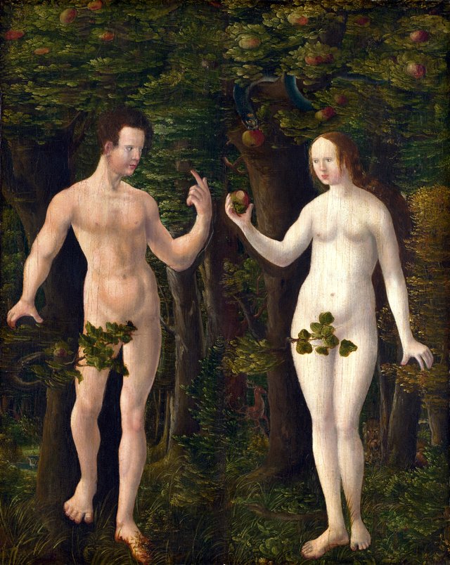 The Fall of Man [middle panel] by Albrecht Altdorfer