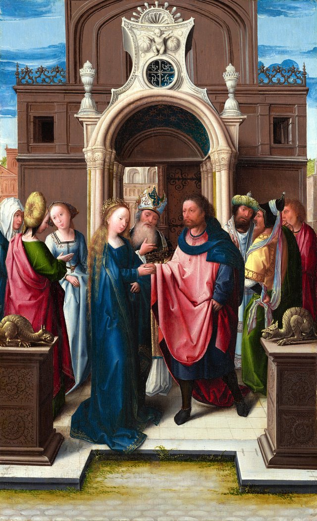 The Marriage of the Virgin by Bernard van Orley