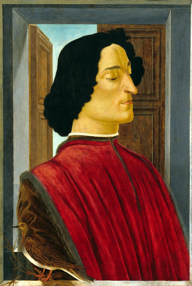 Giuliano de' Medici by Sandro Botticelli