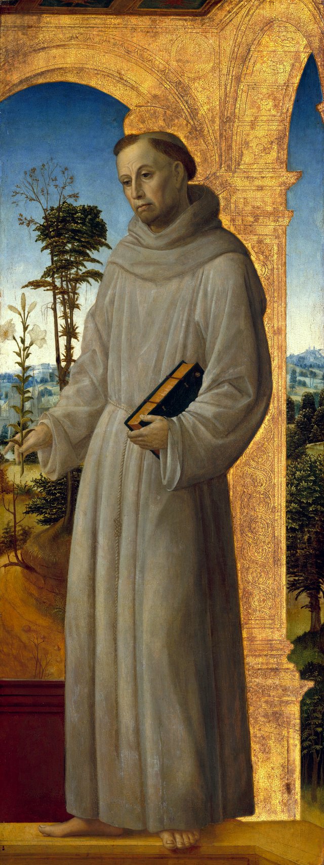 Saint Anthony of Padua by Vincenzo Foppa