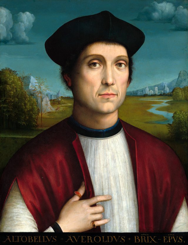 Bishop Altobello Averoldo by Francesco Francia