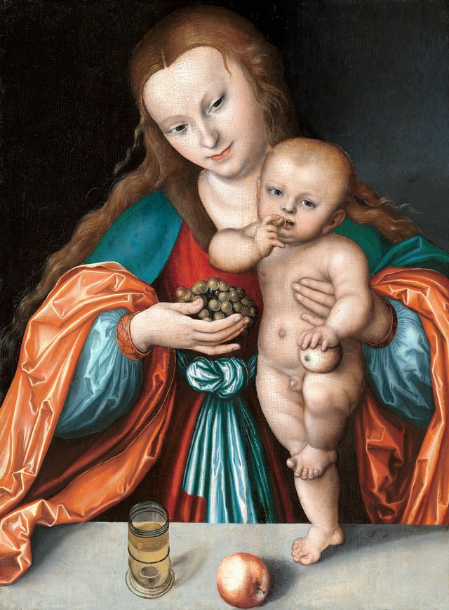 Madonna and Child by Lucas Cranach the Elder