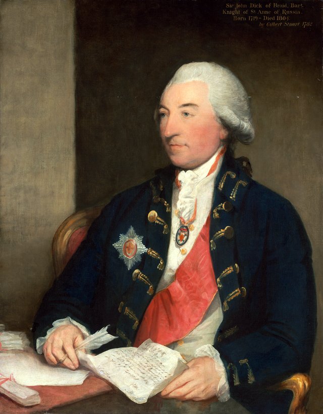 Sir John Dick by Gilbert Stuart
