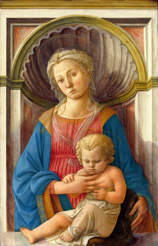 Madonna and Child by Filippo Lippi