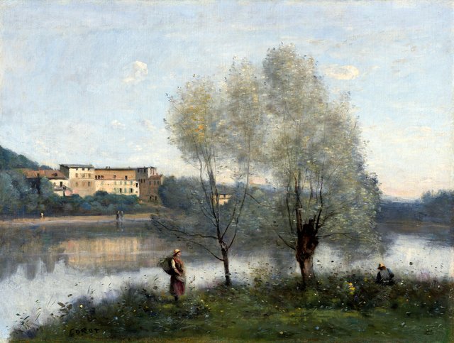 Ville-d'Avray by Jean-Baptiste Camille Corot