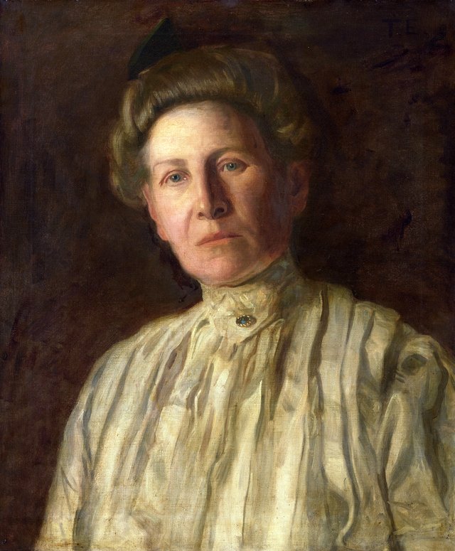 Annie C. Lochrey Husson (Mrs. Louis Husson) by Thomas Eakins