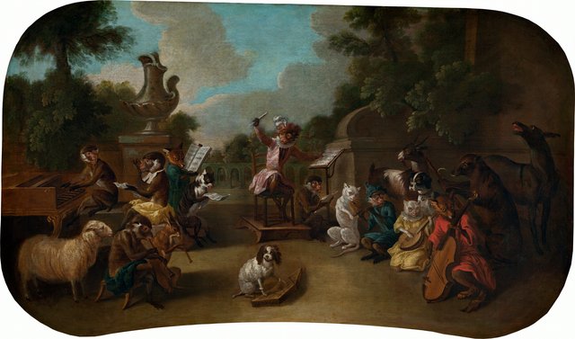 Singerie: The Concert by Christophe Huet