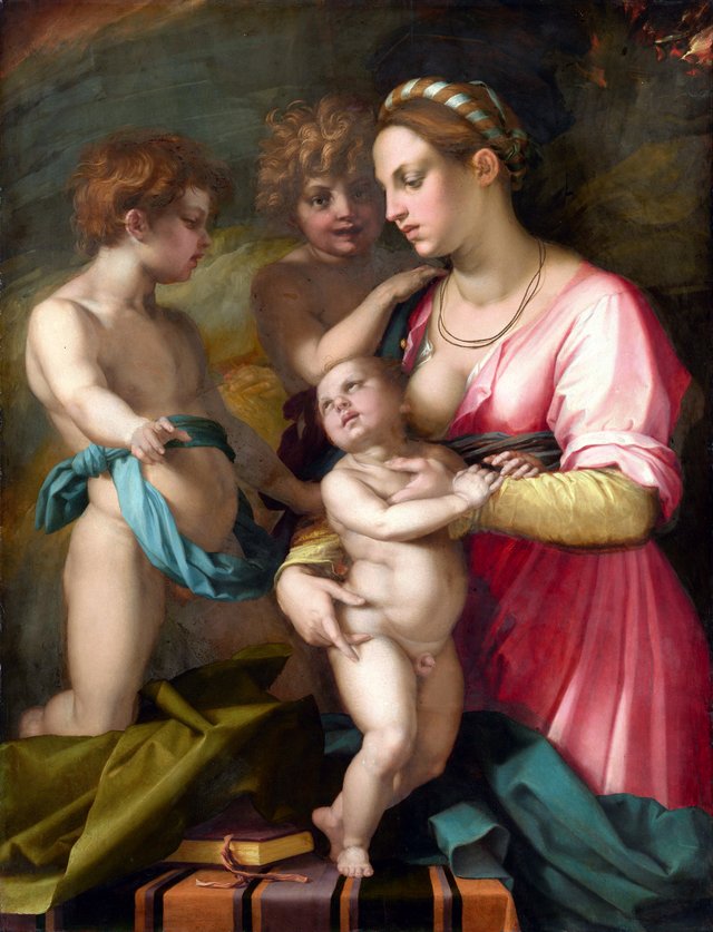 Charity by Andrea del Sarto
