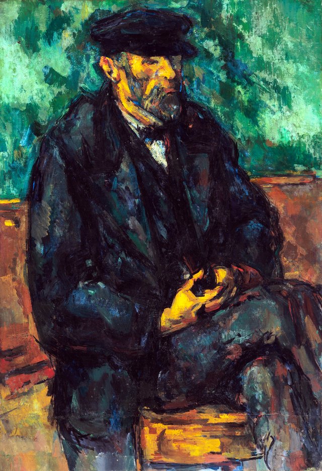 The Gardener Vallier by Paul Cézanne