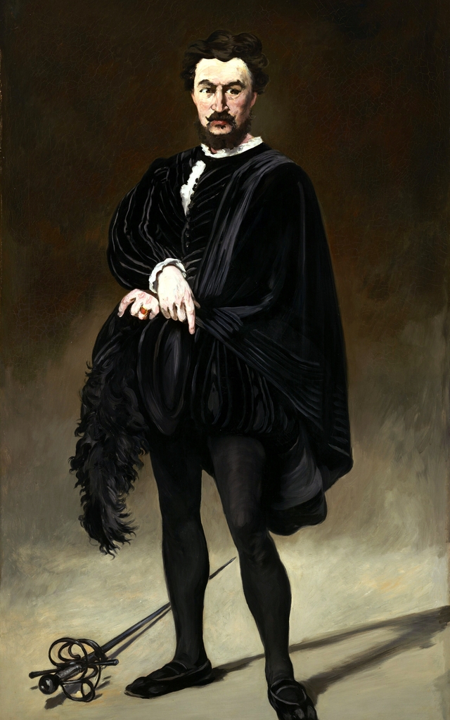 The Tragic Actor (Rouvière as Hamlet) by Édouard Manet