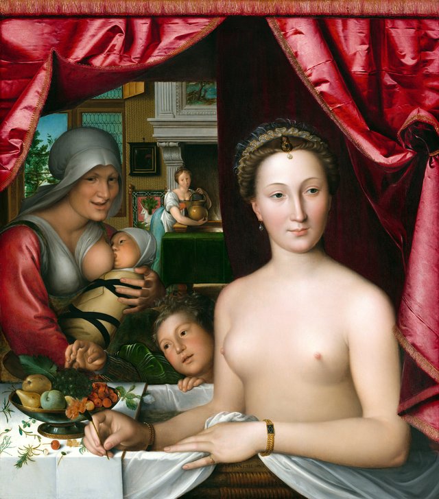 A Lady in Her Bath by François Clouet