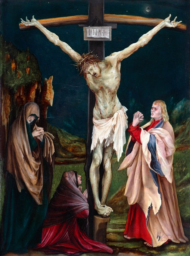 The Small Crucifixion by Matthias Grünewald