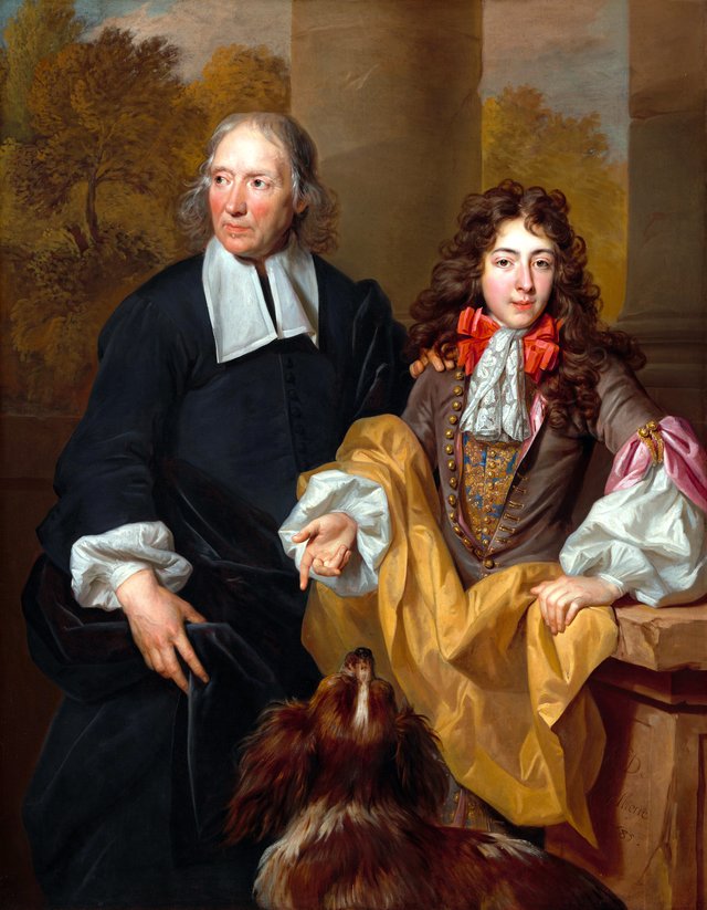 Portrait of a Young Man and His Tutor by Nicolas de Largillière