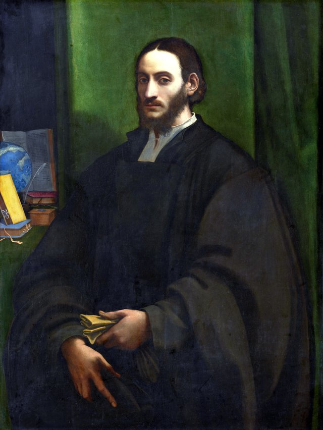 Portrait of a Humanist by Sebastiano del Piombo