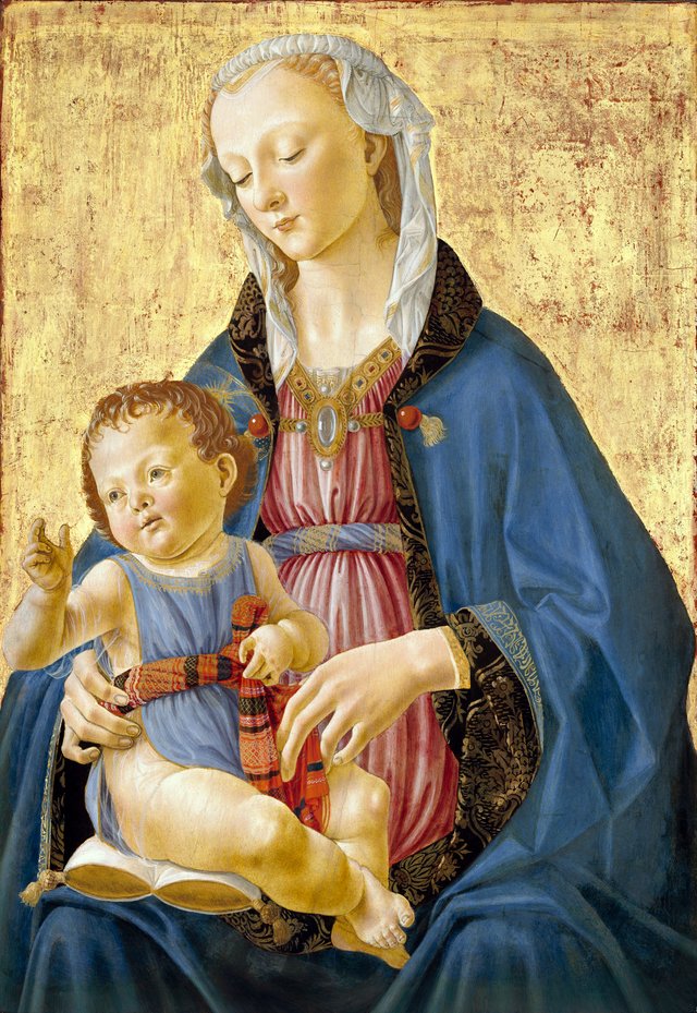Madonna and Child by Domenico Ghirlandaio